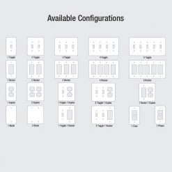 Declan 3 Gang Toggle Steel Wall Plate - Almond by AMERELLE 7 Declan 3 Gang Toggle Steel Wall Plate - Almond by AMERELLE -AMERELLE Sales almond amerelle toggle light switch plates 935tttal c3 1000