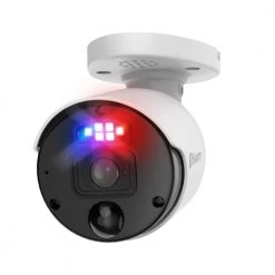 16-Channel 12MP MEGA UHD 4TB PoE Cat5 NVR Security Camera System with 8-Bullets and 8-Domes with Advanced Analytics by Swann -AMERELLE Sales black white swann wired security camera systems nvk1690008b8de 66 1000