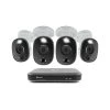 DVR-5580 4-Channel 4K UHD 1TB DVR Security Camera System with Four 4K Wired Bullet Cameras by Swann