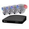 8-Channel 4K UHD 2TB DVR Security Camera System with 4 Wired Enforcer Dome Cameras by Swann