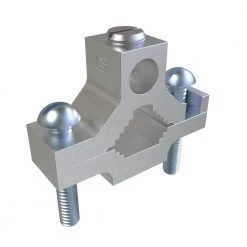 Permaground Aluminum Ground Clamp Connector, Conductor Range 1/0-14 (4-Pack) by ILSCO