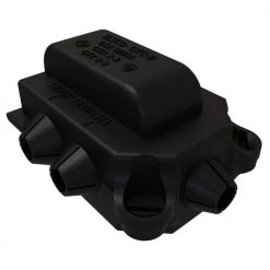 Aluminum Parallel Tap Connector, Dual Rated, Main Conductor Range 2-12, Includes Cover by ILSCO