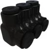 Nimbus Insulated Aluminum Multi-Tap Connector, Conductor Range 250-6, 3 Ports, Single Sided Entry by ILSCO