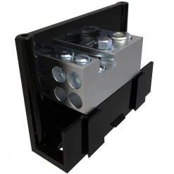 Power Distribution Block Connector, Modular Design, Line Conductor Range 2/0-14 by ILSCO