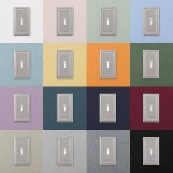 Continental 1 Gang Duplex Metal Wall Plate - Satin Nickel by AMERELLE 6 Continental 1 Gang Duplex Metal Wall Plate - Satin Nickel by AMERELLE -AMERELLE Sales satin nickel amerelle outlet wall plates 94dn 66 1000