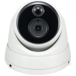 8-Channel 4K UHD PoE Cat5 NVR with 6 Wired Pro Series Dome Security Camera System with Face Recognition by Swann -AMERELLE Sales swann security camera recorders sonvk 886806d 1f 1000