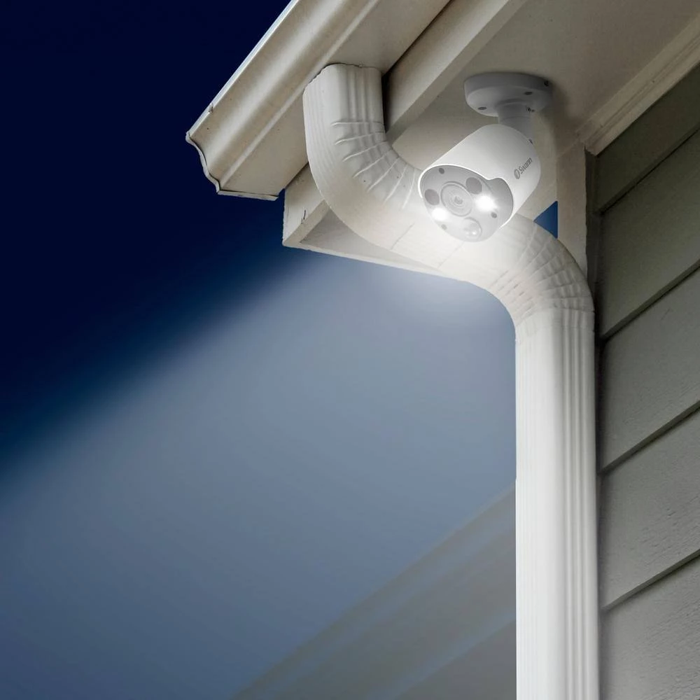 4K NVR Bullet IP Camera with 2TB Storage Spotlight and Siren by Swann 4 4K NVR Bullet IP Camera with 2TB Storage Spotlight and Siren by Swann - Image 4