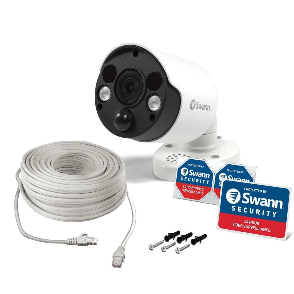 4K NVR Bullet IP Camera with 2TB Storage Spotlight and Siren by Swann 6 4K NVR Bullet IP Camera with 2TB Storage Spotlight and Siren by Swann - Image 6