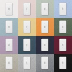 Declan 3 Gang Rocker Steel Wall Plate - White by AMERELLE -AMERELLE Sales white amerelle rocker light switch plates 935rrrw 66 1000