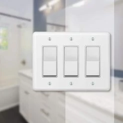 AMERELLE Sales -AMERELLE Sales white amerelle rocker light switch plates 935rrrw e1 1000