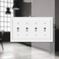 AMERELLE Sales -AMERELLE Sales white amerelle toggle light switch plates 200t4w e1 1000
