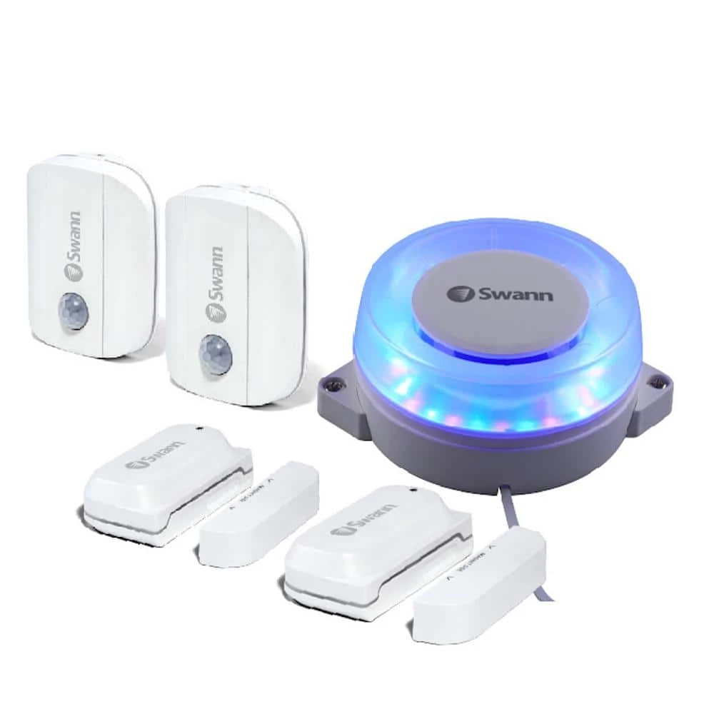 Home Alert Wi-Fi Smart Wireless Window Door, Motion, and Indoor Siren Alarm Kit (5-Pack) by Swann 3 Home Alert Wi-Fi Smart Wireless Window Door, Motion, and Indoor Siren Alarm Kit (5-Pack) by Swann - Image 3