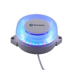 Home Alert Wi-Fi Smart Wired Audio & Visual Siren Alarm Kit (1-Pack) by Swann -AMERELLE Sales white swann alarm systems swifi isiren gl 1f 1000