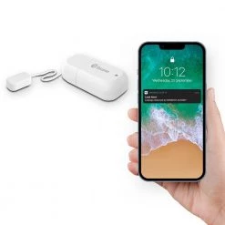 Home Alert Wi-Fi Smart Wireless Water Leak Sensor Alarm Kit (1-Pack) by Swann 12 Home Alert Wi-Fi Smart Wireless Water Leak Sensor Alarm Kit (1-Pack) by Swann -AMERELLE Sales white swann alarm systems swifi leak gl c3 1000