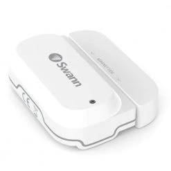 Home Alert Wi-Fi Smart Wireless Window Door Sensor Alarm Kit (4-Pack) by Swann -AMERELLE Sales white swann alarm systems swifi wdoorpk4 44 1000