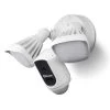 White Outdoor Powered Wi-Fi Camera with Motion Activated Floodlight by Swann