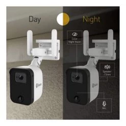 Fortify Wired 1080p Wi-Fi Indoor/Outdoor Smart Home Security Cameras (4-Pack) by Swann -AMERELLE Sales white swann wireless security cameras swififourtify4 44 1000